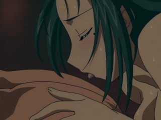 Cutie with long Hairs likes to Ride Cock hentai animation