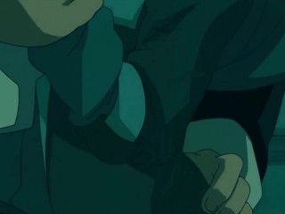 Cutie with long Hairs likes to Ride Cock hentai animation