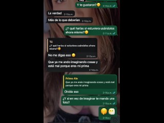  me vio en bragas, no se aguantó y terminó montando su verga