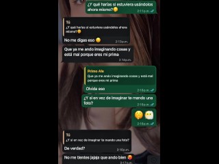  me vio en bragas, no se aguantó y terminó montando su verga