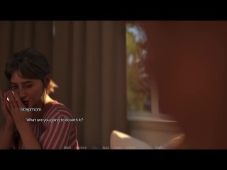 Living With Vicky - Chapter 2 - Stan grabbed vicky's breast and about to kiss her - Highlight