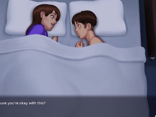 Debbie New Bath and Bed Scenes - Summertime Saga New Version Cookie jar Sex Animation Ep 10