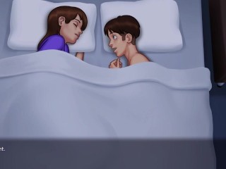 Debbie New Bath and Bed Scenes - Summertime Saga New Version Cookie jar Sex Animation Ep 10