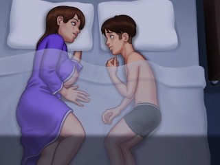 Debbie New Bath and Bed Scenes - Summertime Saga New Version Cookie jar Sex Animation Ep 10