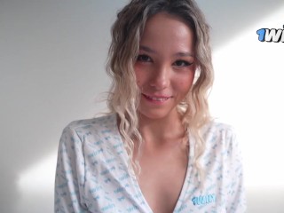 beautiful blonde with tight pussy