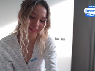 beautiful blonde with tight pussy