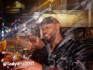 Crazy girl ​find a black guy​ outside the club ​