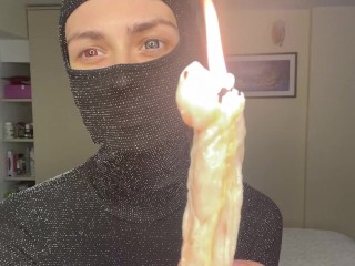 Masked Candle Femdom Ritual | Daniella’s Sensual Power Play (OnlyFans Preview)
