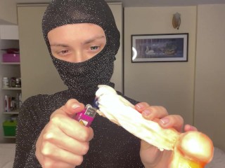 Masked Candle Femdom Ritual | Daniella’s Sensual Power Play (OnlyFans Preview)