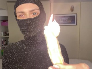 Masked Candle Femdom Ritual | Daniella’s Sensual Power Play (OnlyFans Preview)