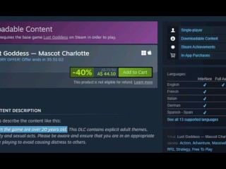 Lust Goddess - Charlotte Mascot