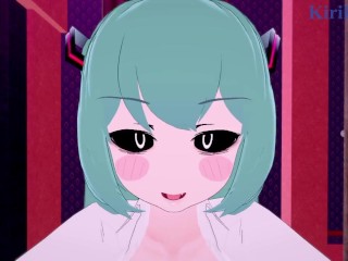 Hatsune Miku (39neko) and I have intense sex in a secret room. - VOCALOID POV Hentai