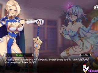 (Str8) 2 Spoiled Girls multiple orgasms! Waifu Shop #65 W/HentaiMasterArt