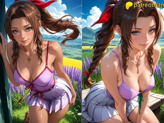 Aerith Gainsborough - gentle slut from Final Fantasy