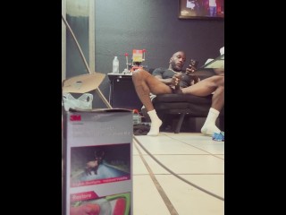 WTF Who put that camera there!? Full video on Onlyfans @CesarBelifonteUncut