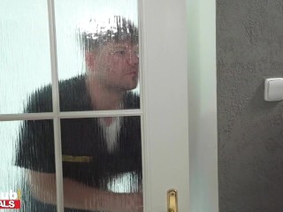 Rich bitch fucks her private security - FAKEhub