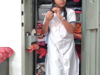 College girlfriend fucked by her lover in home