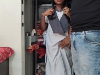 College girlfriend fucked by her lover in home