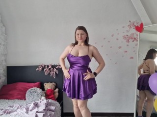 Birthday Strip Tease – I Change Between My 2024 & 2025 Dresses | No Censor