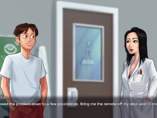 SCIENCE TEACHER MISS OKITA Ep02 - Summertime Saga New Version Cookie jar Sex Animation Ep 15