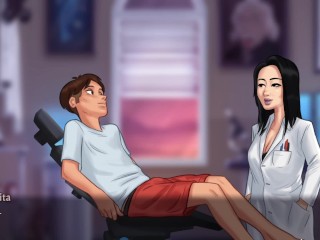 SCIENCE TEACHER MISS OKITA Ep02 - Summertime Saga New Version Cookie jar Sex Animation Ep 15