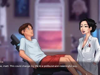 SCIENCE TEACHER MISS OKITA Ep02 - Summertime Saga New Version Cookie jar Sex Animation Ep 15