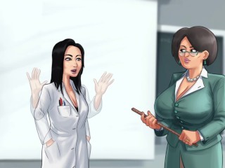 SCIENCE TEACHER MISS OKITA Ep02 - Summertime Saga New Version Cookie jar Sex Animation Ep 15