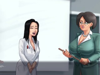 SCIENCE TEACHER MISS OKITA Ep02 - Summertime Saga New Version Cookie jar Sex Animation Ep 15