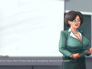 SCIENCE TEACHER MISS OKITA Ep02 - Summertime Saga New Version Cookie jar Sex Animation Ep 15