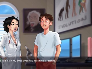 SCIENCE TEACHER MISS OKITA Ep03  - Summertime Saga New Version Cookie jar Sex Animation Ep 16