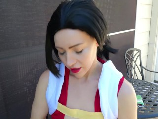 Momo Yaoyorozu Superhero Smoking JOI
