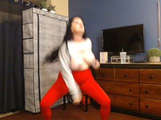 Aerobic Tea-bo Combo Milf Low Impact orking Out