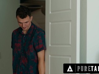 PURE TABOO Uncomfortable MILF Dee Williams Accepts Stepson's Offer To Fix Awkward Situation