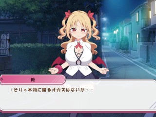 【パイズリクリッカー(体験版)実況】「ざぁこ！」メス○キ金髪爆乳サキュバスにパイズリ顔射させてもらうLive2Dエロゲ―。(hentai game)