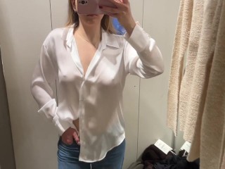 4K ZARA Transparent Tops Try On Haul See Through