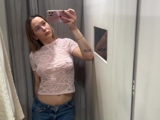 4K ZARA Transparent Tops Try On Haul See Through