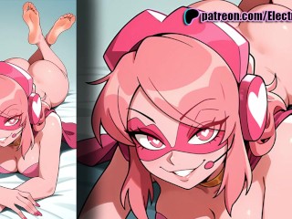 Miss Heed begging for cock, pussy stretched wide