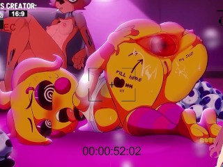 Pulling eggs out of Chica and Foxy's ass hot girls FNAF (Imoxifloxi animation) - Jazziuu