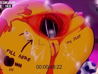 Pulling eggs out of Chica and Foxy's ass hot girls FNAF (Imoxifloxi animation) - Jazziuu