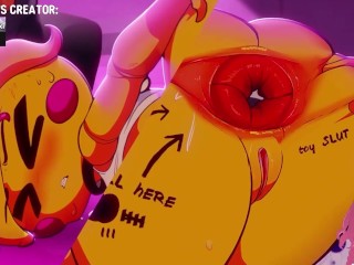 Pulling eggs out of Chica and Foxy's ass hot girls FNAF (Imoxifloxi animation) - Jazziuu