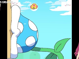 Piranha Plant Sucks Super Mario's Cock and Swallows All His Cum (Lilm00nie Animation) - Jazziuu