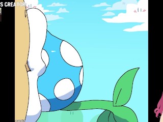 Piranha Plant Sucks Super Mario's Cock and Swallows All His Cum (Lilm00nie Animation) - Jazziuu