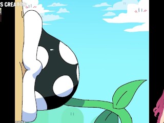 Piranha Plant Sucks Super Mario's Cock and Swallows All His Cum (Lilm00nie Animation) - Jazziuu
