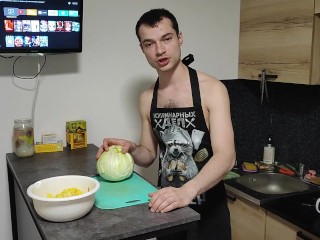 Суп с потрохами курицы