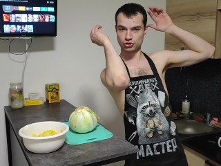 Суп с потрохами курицы