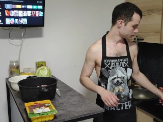 Суп с потрохами курицы