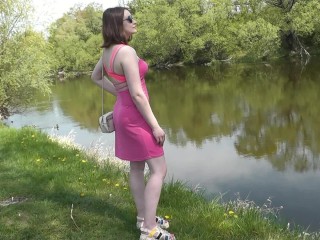 Music erotic video clip of sweet beautiful cute sexy girl Assol. Solo girl. Ass girl. Naked girl