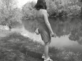 Music erotic video clip of sweet beautiful cute sexy girl Assol. Solo girl. Ass girl. Naked girl