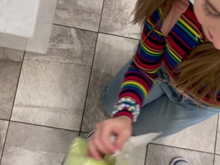 Jurassic Cock Gets Sucked to Jurassic Park Music at Theme Park - Laney Grey - Brad Newman