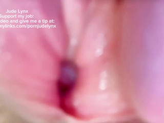 JUDE LYNX — WATCH REAL VIRGIN PUSSY TIGHT HOLE GETTING FINGERED CLOSE UP VIEW